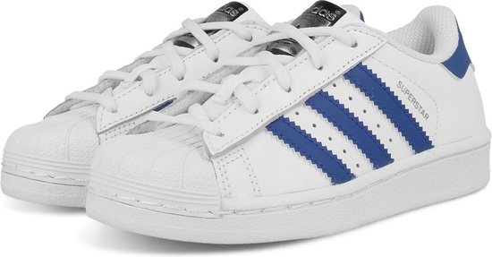 adidas superstar maat 34 wit zwart