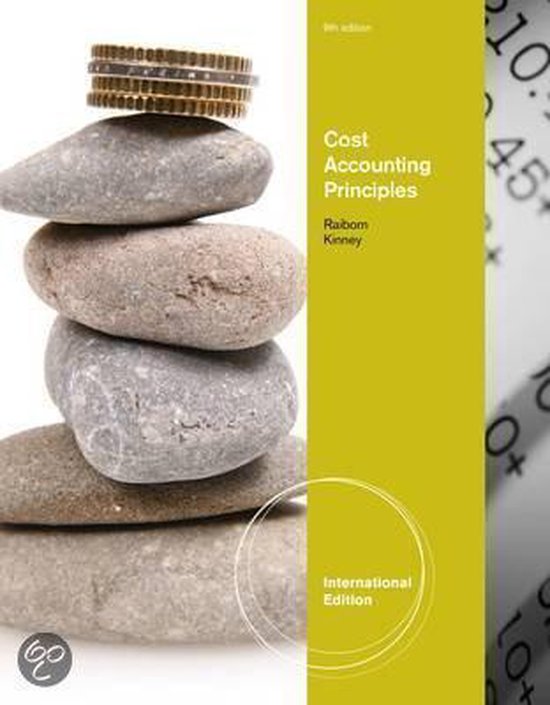 Cost Accounting Principles, International Edition 9781111972103
