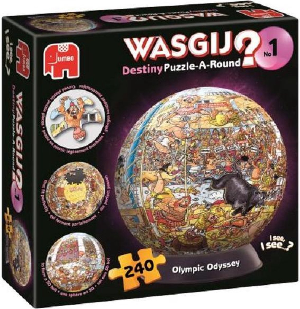 Wasgij Destiny Puzzle-A-Round Olympics- Puzzel - 240 stukjes