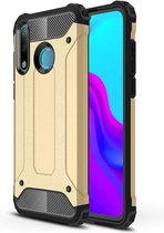 Armor Hybrid Back Cover - Huawei P30 Lite Hoesje - Goud