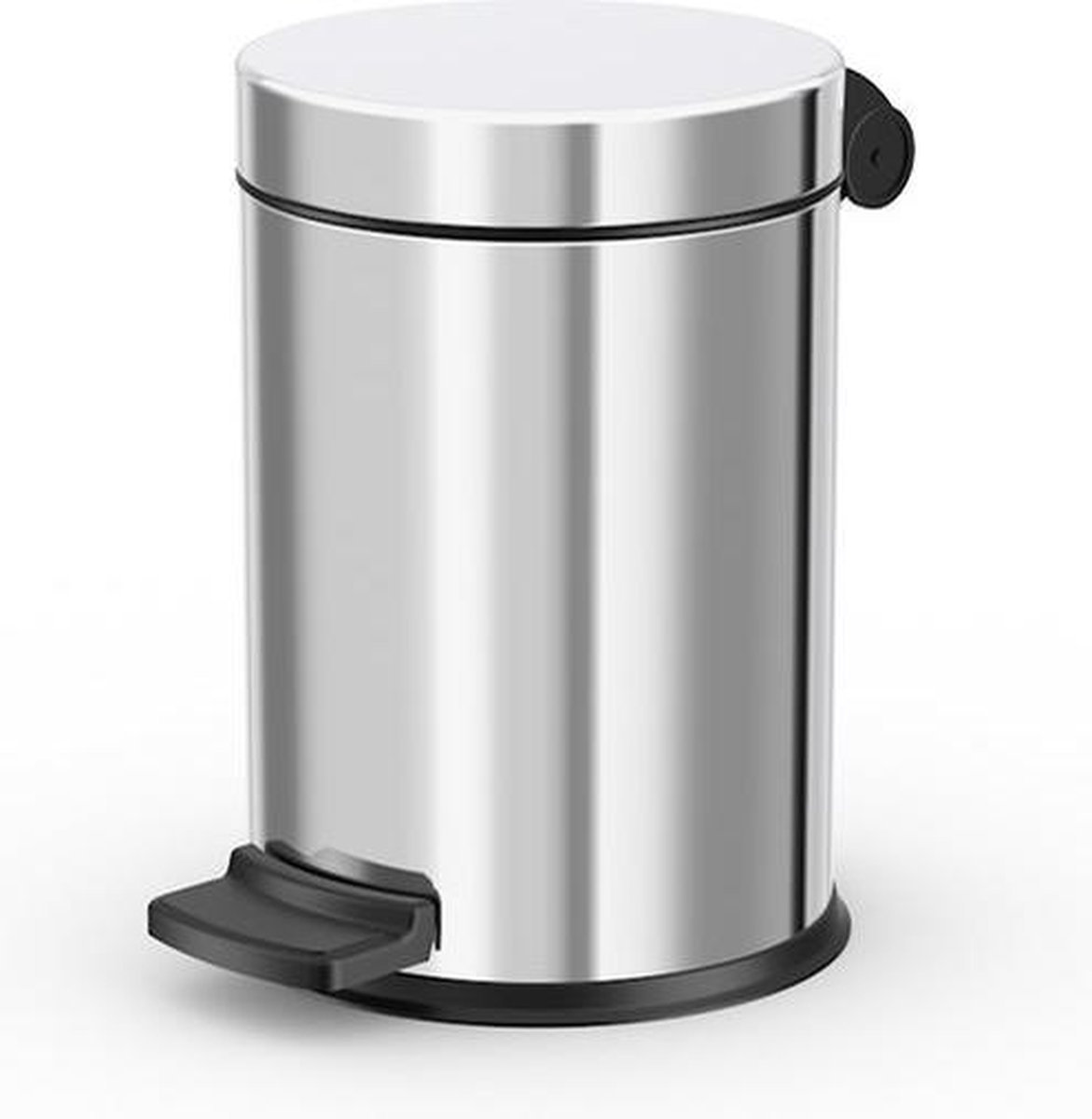 Goedkoopste Hailo Profi Line Solid 4 - pedaalemmer - 4 l - roestvrij staal