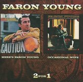 Here'S Faron Young /  Occasional Wife, 2 On 1, 1968 & 1970 Albums