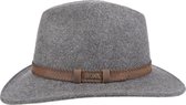 Hatland Stanfield Crushable Grey Hoed 55048A31-S  (Maat: S)