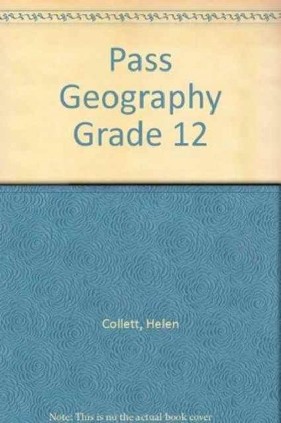 Pass Geography Grade 12 9780521176637 Helen Collett Boeken