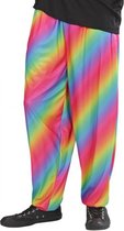 Baggy broek regenboogprint Xl