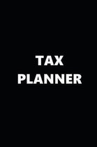 2019 Weekly Planner Tax Planner Black White Design 134 Pages