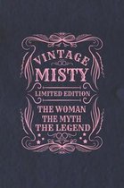 Vintage Misty Limited Edition the Woman the Myth the Legend