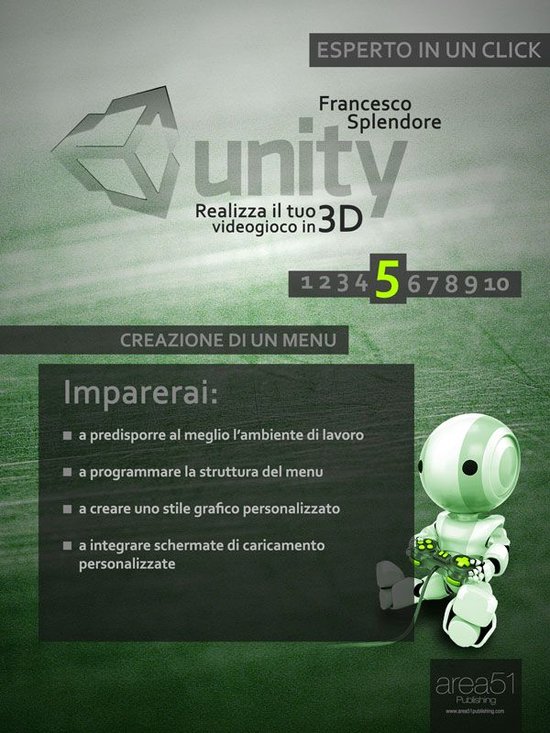 Unity: realizza il tuo videogioco in 3D - Livello 5 - cover