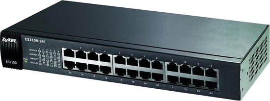 ZyXEL ES1100-24E netwerk-switch