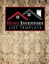 Home Inventory List Template