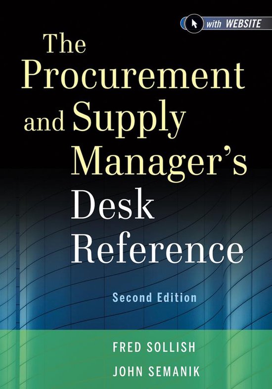 The Procurement And Supply Manager's Desk Reference - cover