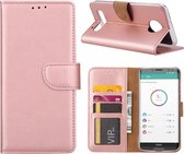 Boekmodel Hoesje Motorola Moto Z3 Play  - Roségoud