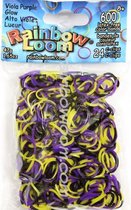 Rainbow Loom Elastiekjes - Viola Purple Glow - 600 stuks
