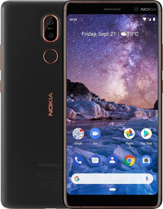 misdrijf Weggelaten teleurstellen Nokia 7 Plus - 64GB - Zwart/Koper | bol.com