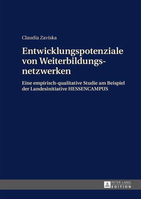 Entwicklungspotenziale von Weiterbildungsnetzwerken - cover