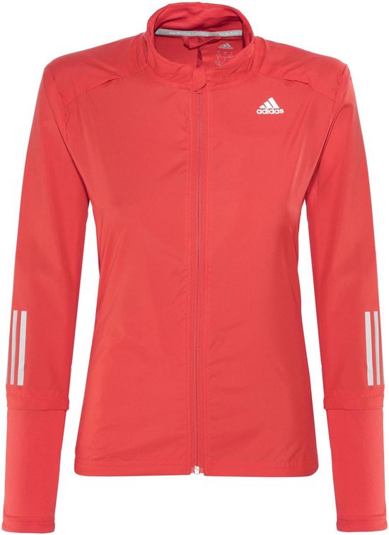 adidas Response hardloopjas Dames rood Maat L | bol.com