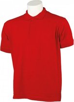 ComfortTrends Polo Rood Uniseks - Maat XL