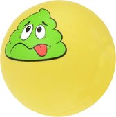 Toi-toys Stuiterbal Funny Poo! 5 Cm Junior Geel