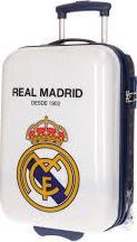 Aanzienlijk financieel bouwer Real Madrid ABS trolley koffer 50cm 2W | bol.com