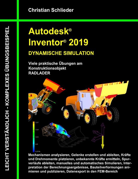 Autodesk Inventor 2019 - Dynamische Simulation - cover