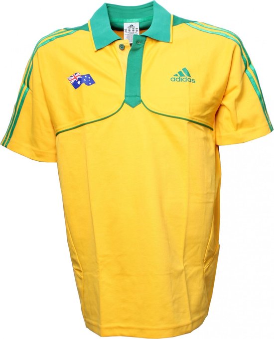 Adidas Polo Australië Geel Heren Maat 