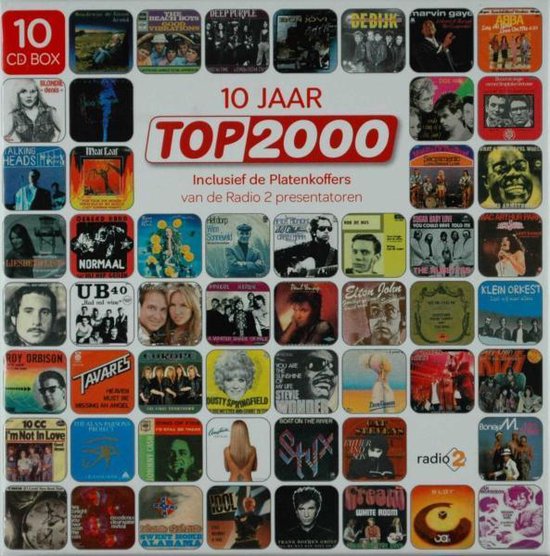 Beheer koffer Bloeden 10 Jaar Radio 2 Top 2000, various artists | CD (album) | Muziek | bol.com
