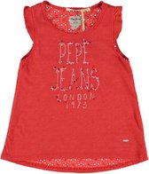 Pepe jeans rode top Maat - 152