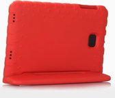 Shop4 - Samsung Galaxy Tab A 10.1 (2016) Hoes - Kids Cover Worker voor Kinderen Rood