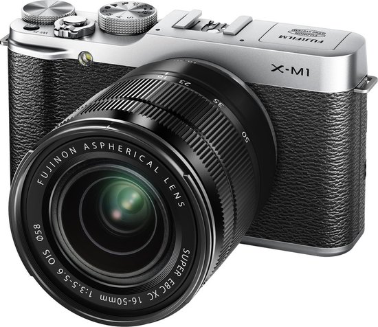 Fujifilm X-M1 + 16-50mm - Systeemcamera - Zilver | bol.com