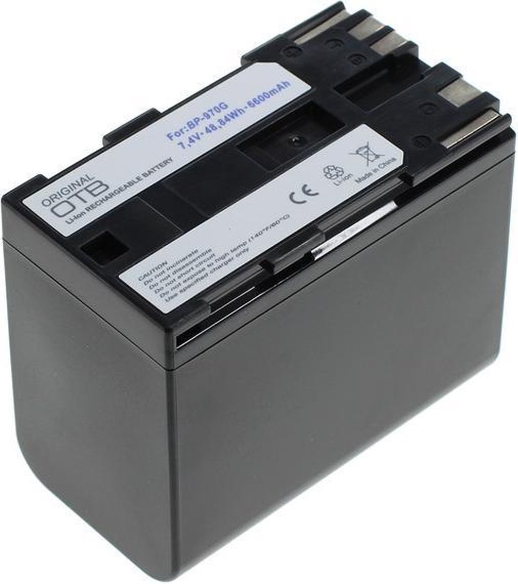 OTB Accu Batterij geschikt voor Canon BP-970G - 6600mAh