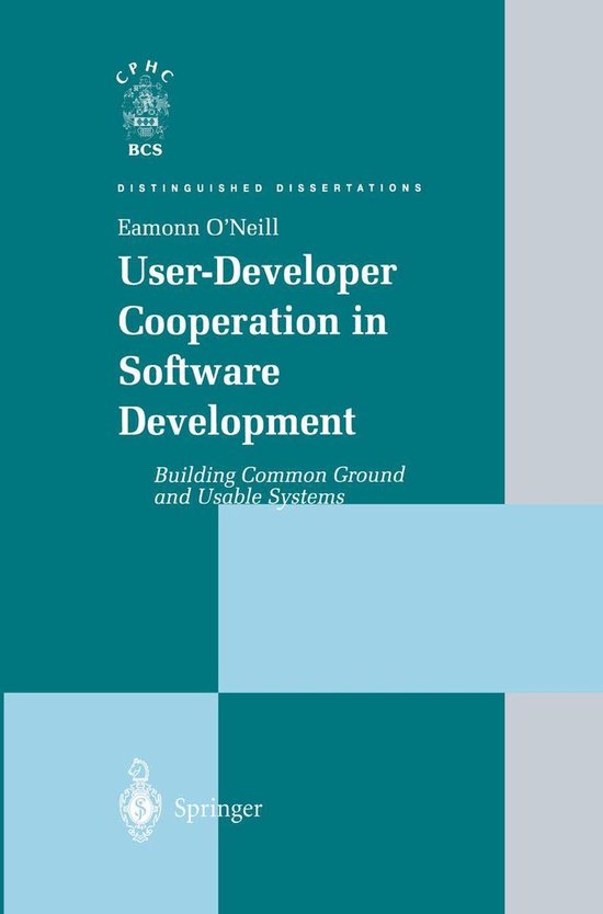 Distinguished Dissertations - User-Developer Cooperation in  ... - cover