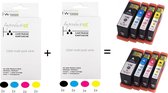 Improducts® Inkt cartridges - Alternatief Lexmark 150 XL 150XL 2x multi pack