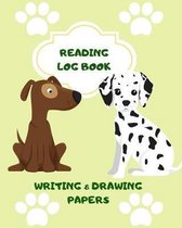 Reading Log Book Writing & Drawing Papers