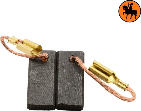 Jeu de balais de charbon pour AEG Grinder 368431 - 5x8x16.5mm