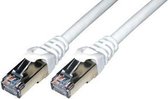 MCL Patch Cable Cat.6e F/UTP, 3m netwerkkabel Wit