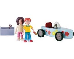 Benjamin Bloem - Zeepkistenrace speelset in geschenkverpakking - Zeepkist set - Jazwares