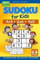 Sudoku for Kids 4x4 - 6x6 - 9x9 180 Sudoku Puzzles - Level