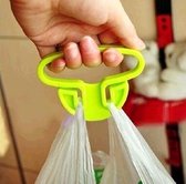 Plastic tas handvat - Tasjes drager - Plastic tas handvat houder - Plastic zak handvat - Plastic tas drager