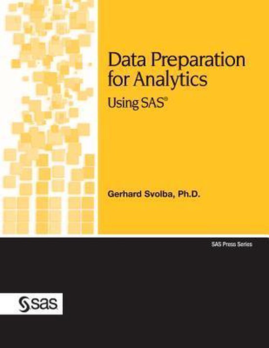Data Preparation for Analytics Using SAS - cover