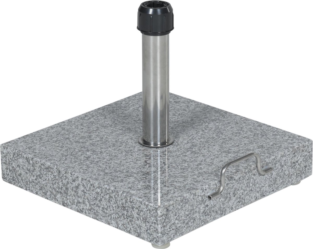 Bol.com Garden Impressions Cosmo Granieten Parasolvoet - 60 kg aanbieding