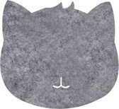 Muismat kat (grijs)
