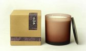 FT 501486 Candle Large Frosted Glass Mua