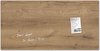 Sigel glasmagneetbord - Artverum - 91x46cm - Natural Wood - SI-GL258