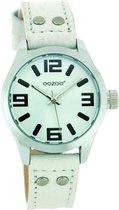 OOZOO - Junior - JR155 - Horloge -  Wit/Wit - 39 mm