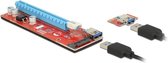 DeLOCK 41423 interfacekaart/-adapter PCI,SATA,USB 3.0 Intern