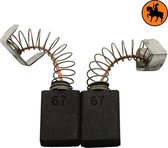 Koolborstelset voor AEG zaag HK201 - 6,4x12,5x17mm