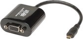 Tripp Lite P131-06N-MICRO tussenstuk voor kabels Micro HDMI HD15 Zwart