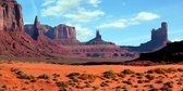 Diamond Painting pakket volwassenen | Monument Valley Arizona - 120 x 60 cm | Volledige bedekking met vierkante steentjes | FULL | DP Diamond Paintings