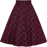 Dancing Days Rok -L- Maddy Bordeaux rood