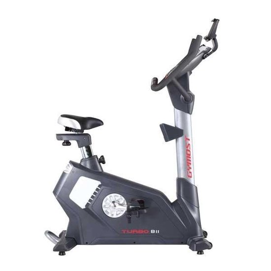 Hometrainer Gymost Turbo B11 - Ergometer - fitness fiets Grijs